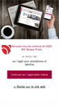 Mobile Screenshot of banqueprivee.oddo.fr